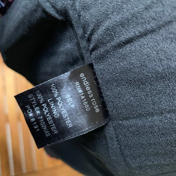 ENDLESS ROSE - Pink Tweed Fringe Sequin Boucle Mini Skirt - Picture 6 of 6